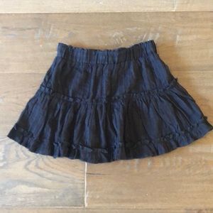Princess Polly black mini skirt